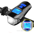 USB Bicycle Horn Light Battery Lamp